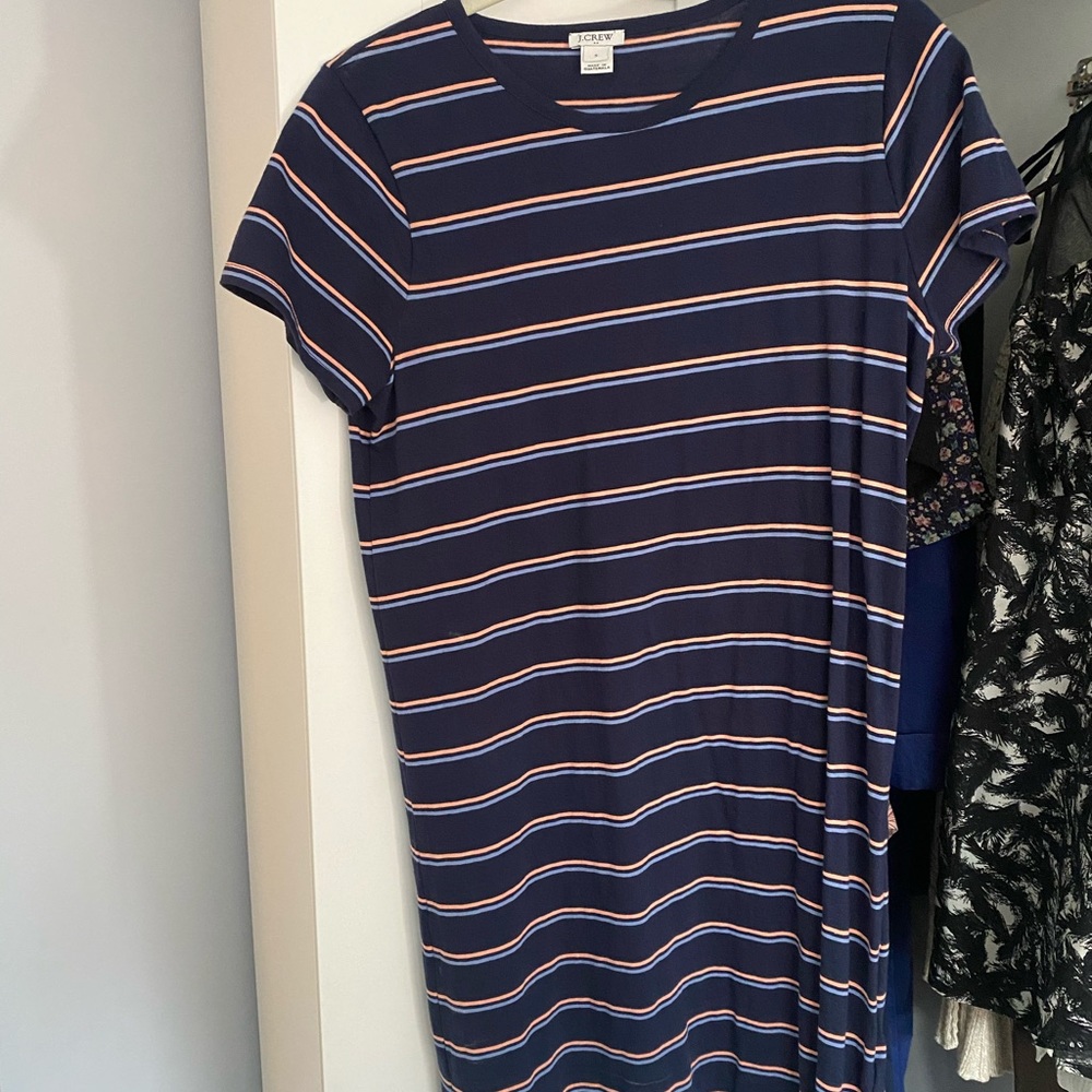J Crew mini tshirt dress